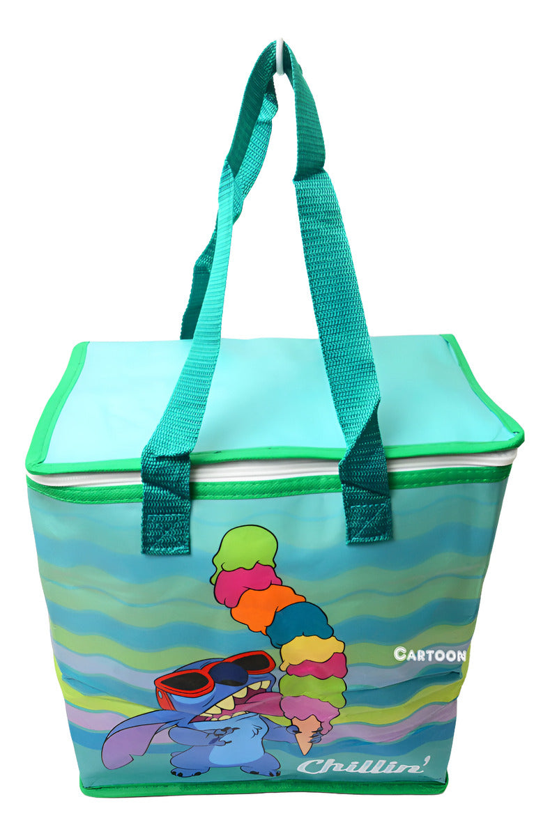 Hielera Flexible Térmica Con Cierre Stitch Disney