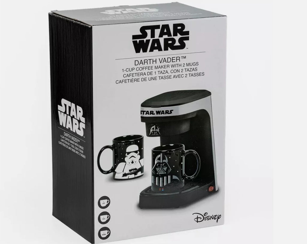 Star Wars Darth Vader And Stormtrooper - Cafetera Individual Negro