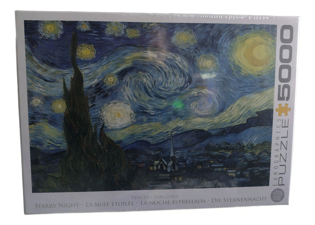 Rompecabezas Noche Estrellada Van Gogh 5000 Pz Eurographics