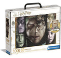Rompecabezas Harry Potter Maletin Caras 1000 Pz Clementoni Italia Voldemort Ron Hermione Severu Snape Bellatrix Lestrange Malfoy Retratos