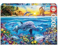 17672 Familia De Delfines Rompecabezas 2000 Piezas Educa