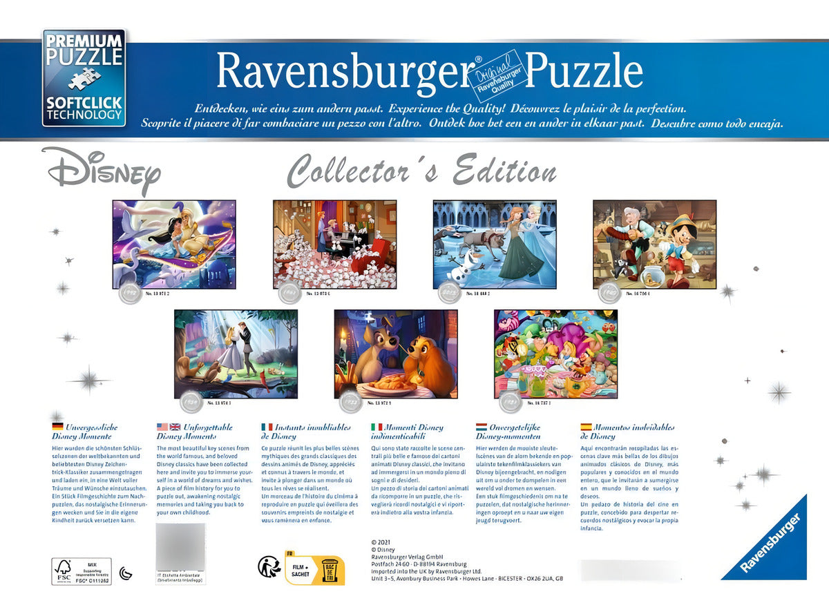 Rompecabezas Ravensburger La Bella Durmiente De 1000 Piezas