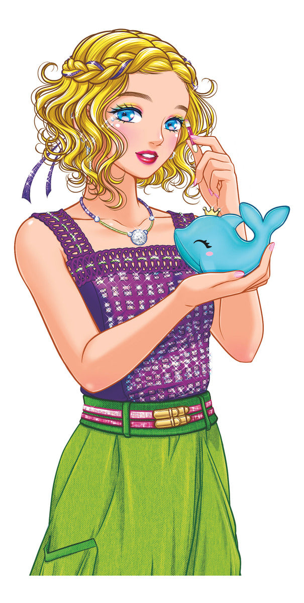 Maquillaje Infantil Cofre Delfin Lip Crazy Chic Clementoni
