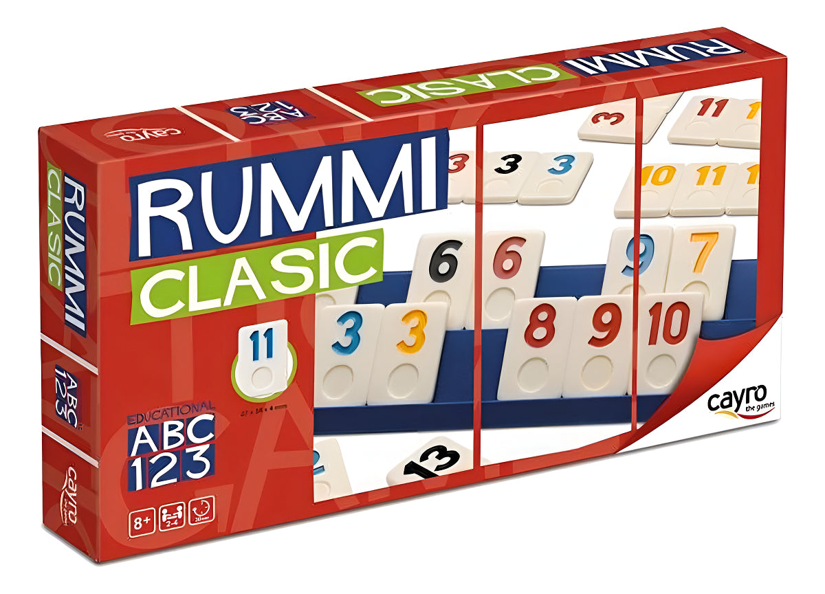 Juego De Mesa Rummi Clasic Cayro Edad 8+ 2-4 Jugadores