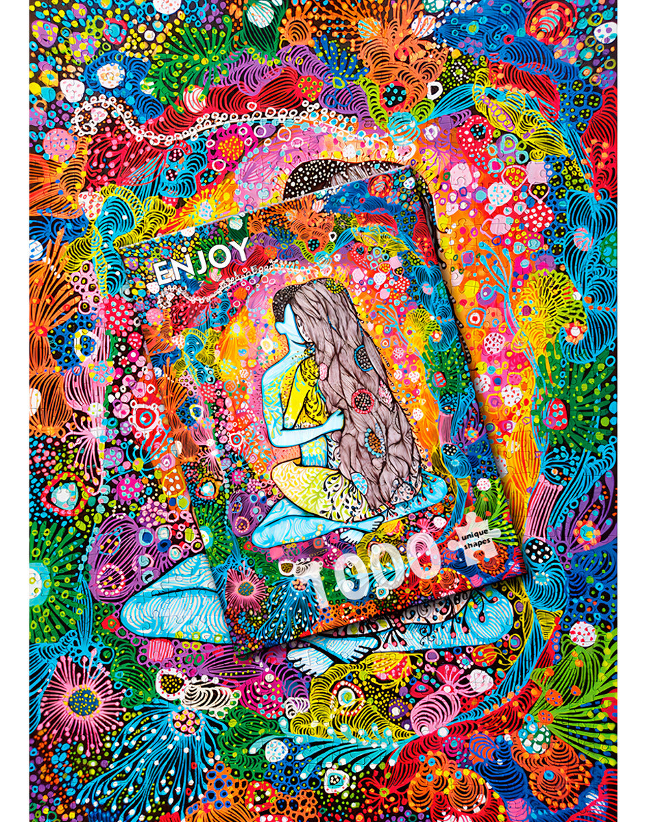 Rompecabezas 1000 Piezas Arte Amor Cósmico Enjoy Puzzle