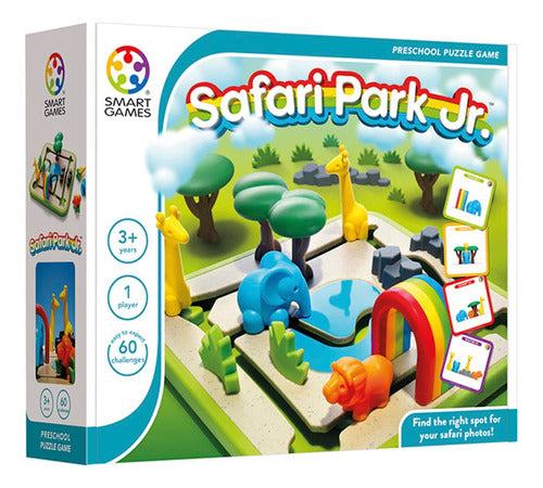 Juego De Mesa Safari Park Jr Smart Games 60 Retos Infantil