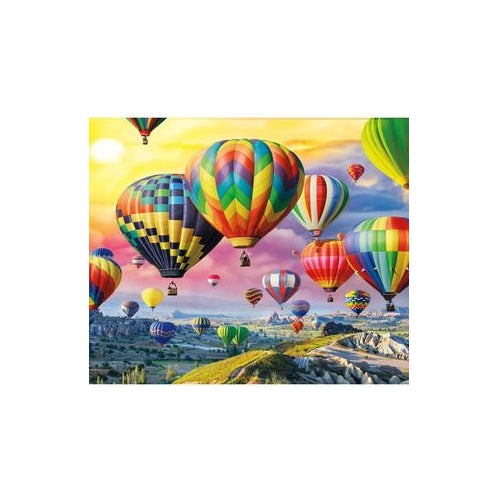Kit Pintura Arte Diamantes Globos Aerostáticos Dm-52educar