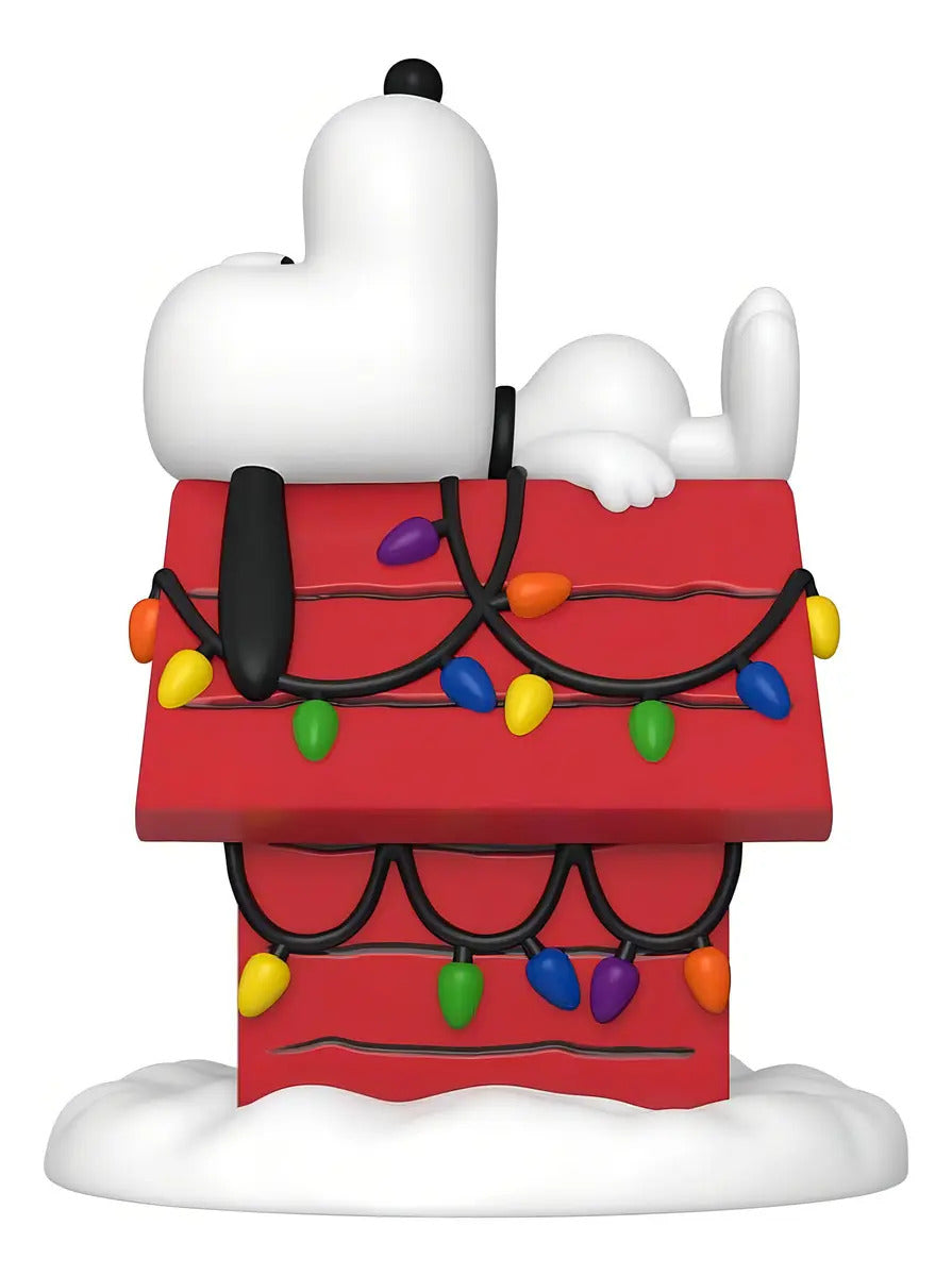 Figura Cacahuetes Funko Pop Deluxe - Snoopy Con Caseta Para Perro 1629