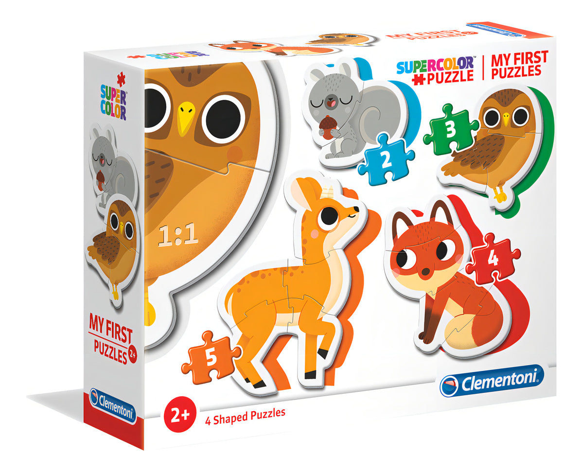 Mi Primer Rompecabezas Animales Bosque Progresivo Clementoni
