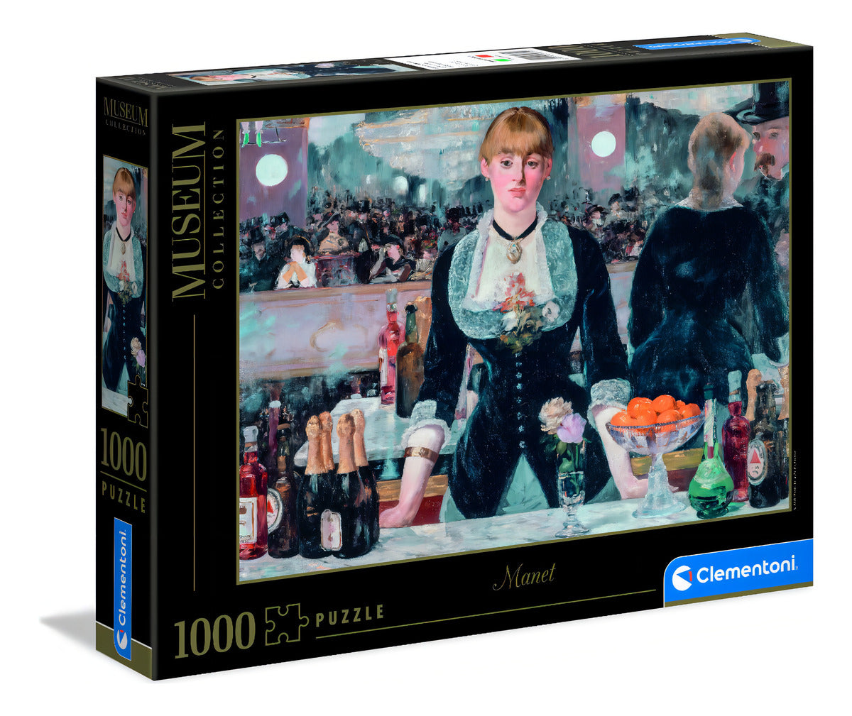 Rompecabezas Pintura Folies-bergere Manet 1000 Pz Clementoni