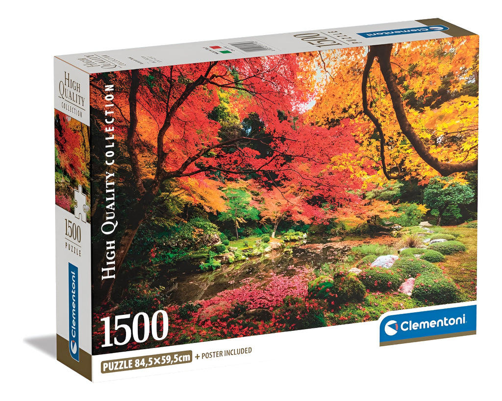 Rompecabezas Parque En Otoño Clementoni 1500 Piezas Compact