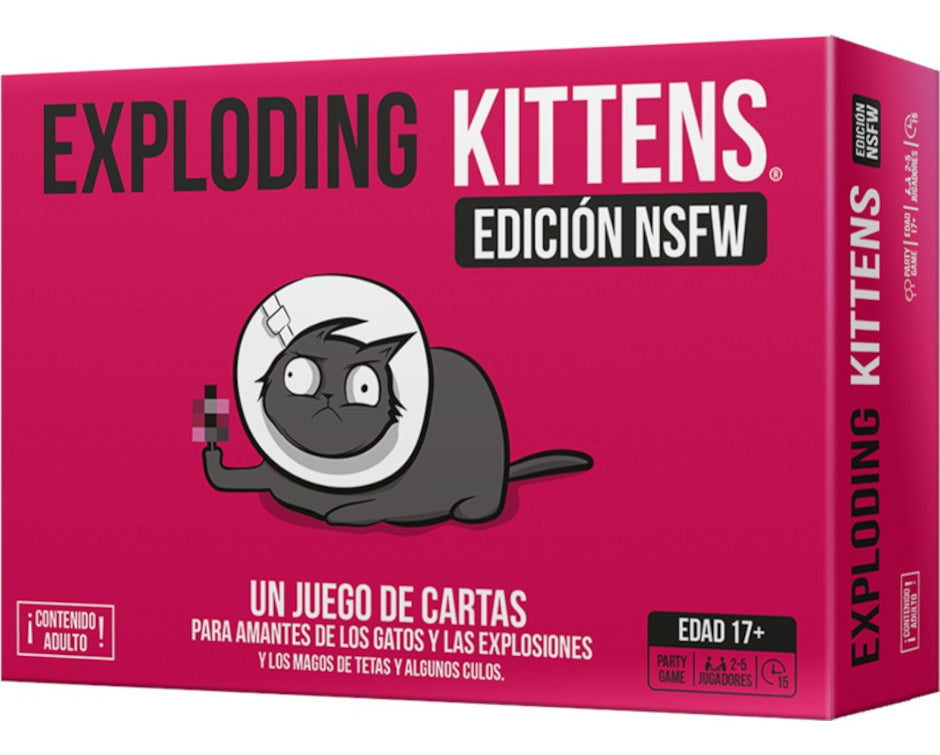 Exploding Kittens Nsfw Juego De Mesa En Español