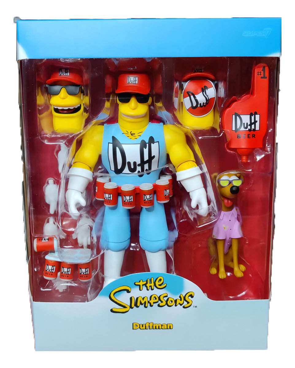 Figura De Acción Duffman De Super 7 Ultimates