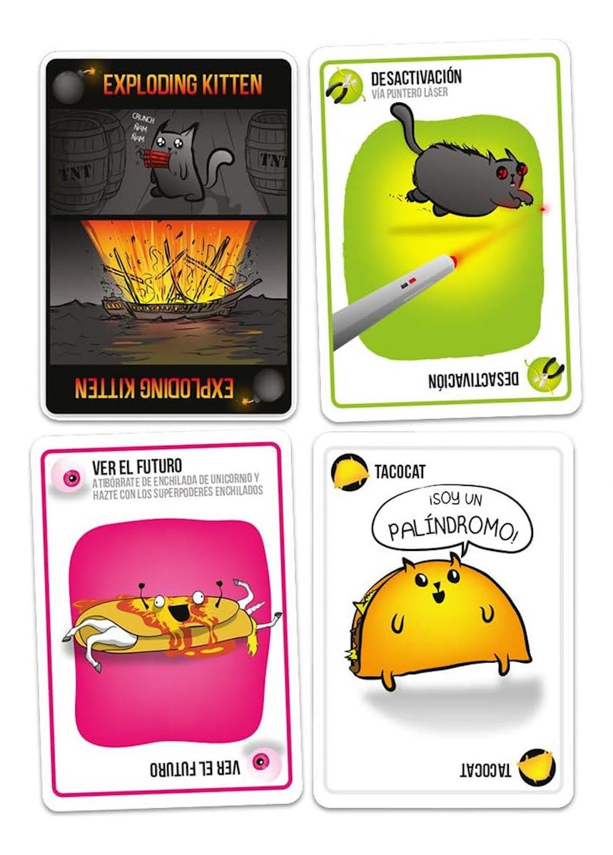 Exploding Kittens Juego De Mesa Español