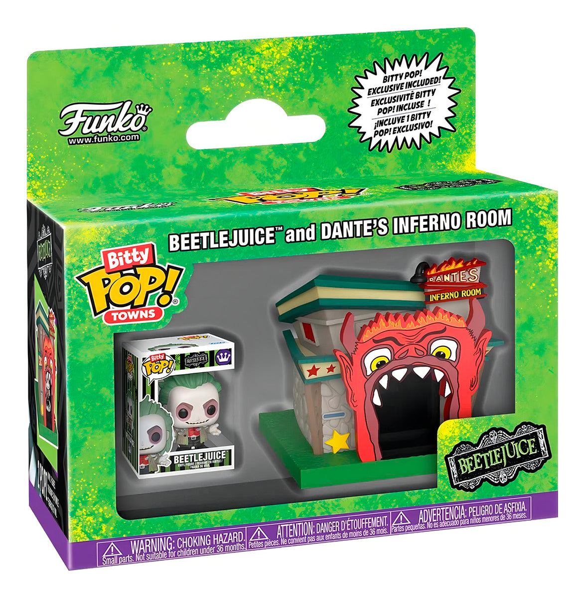 Funko Bitty Pop! Town Beetlejuice - Dantes Infierno