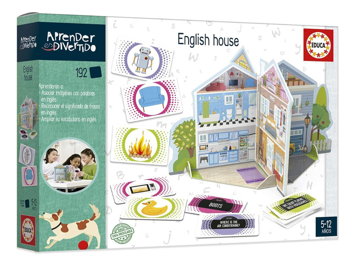 Juego Aprender Es Divertido English House Educa 18705