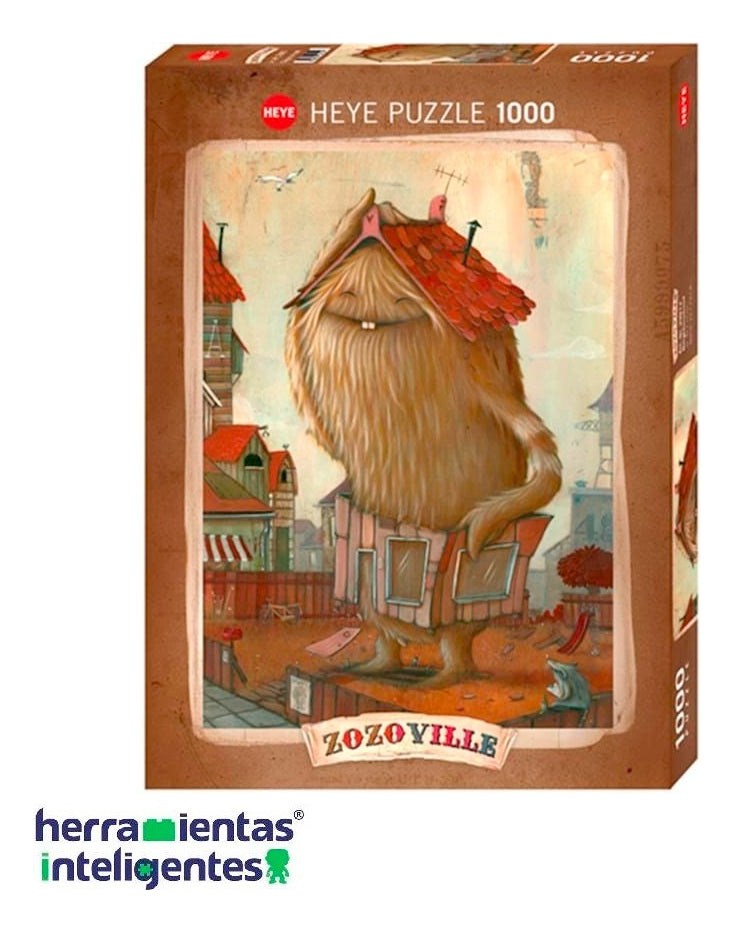 29812 Zozoville Vecindario Heye Rompecabezas 1000 Piezas