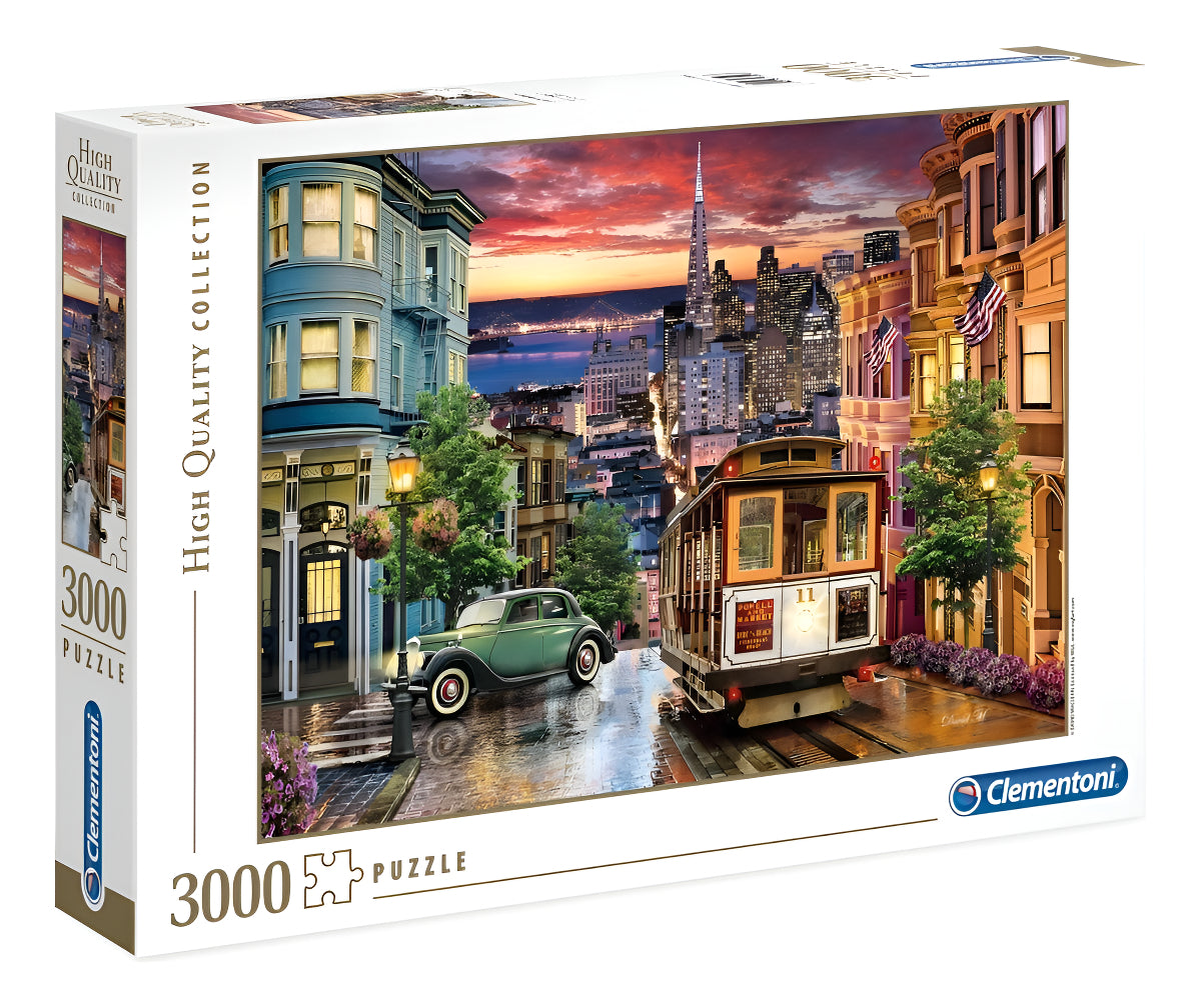 Rompecabeza Puzzle San Francisco X 3000 Piezas Clementoni