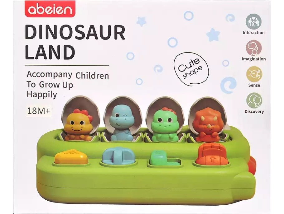 Pop Up Juego De Actividades Dinosaurios
