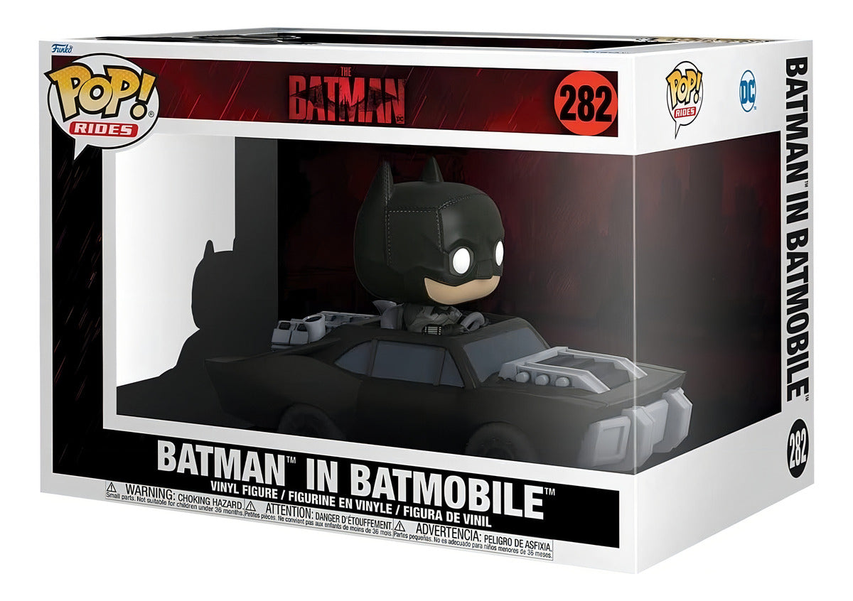 Funko Pop Ride The Batman - Batman En El Batimovil #282