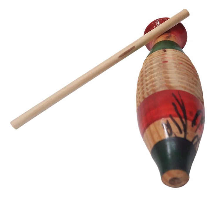 Güiro Infantil Educa Madera Marrón Con Raspador Instrumento Musical Niños