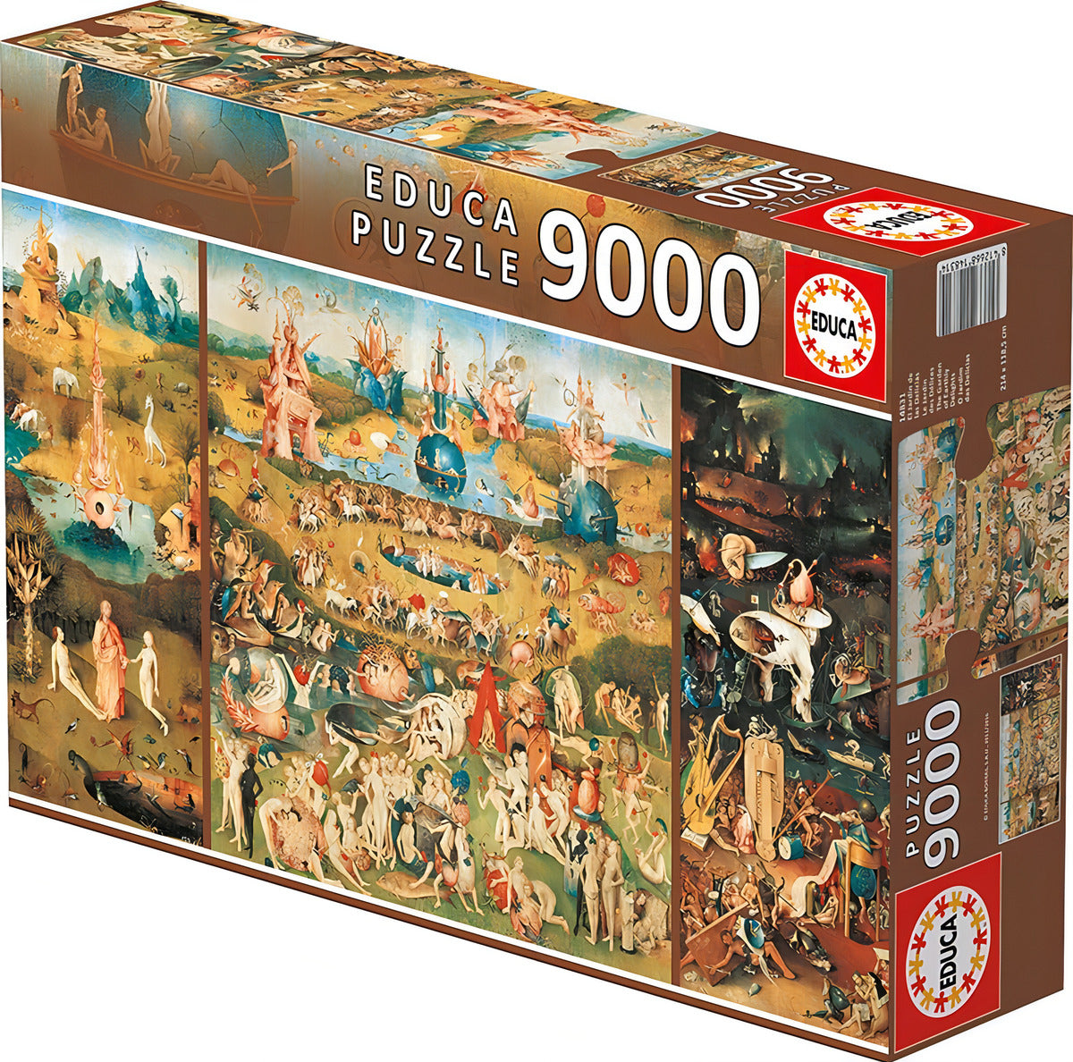 Puzzle Rompecabeza 9000 Pzs El Jardín De Las Delicias Educa