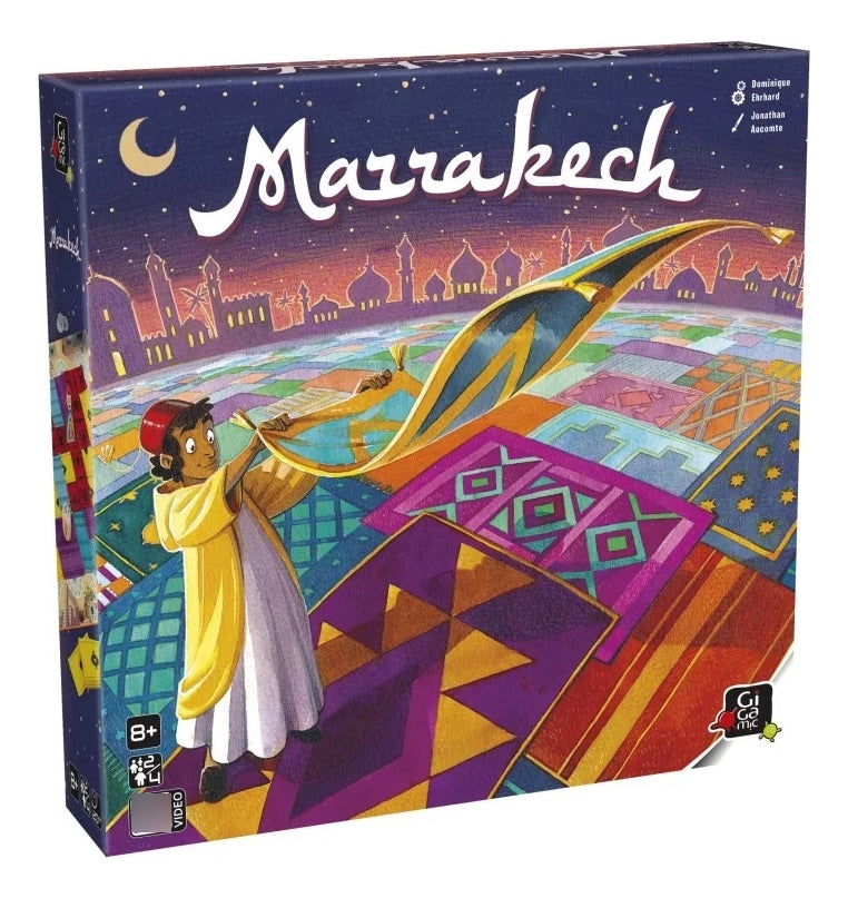 Marrakech Juego De Mesa Estrategia Control De Area Gigamic
