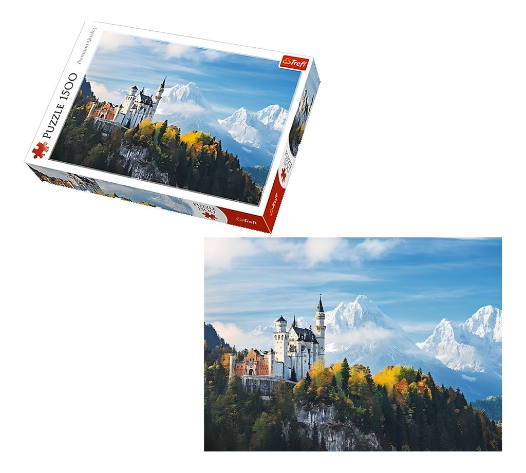 Rompecabezas Trefl Alpes Bávaros Alemania 1500 Piezas 14+
