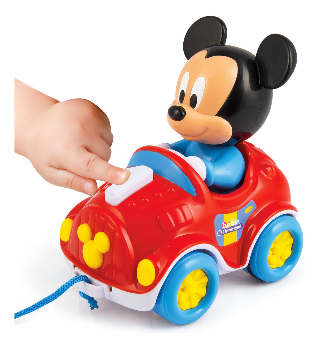 Baby Mickey Pasea Conmigo Coche Pull Along Disney Clementoni