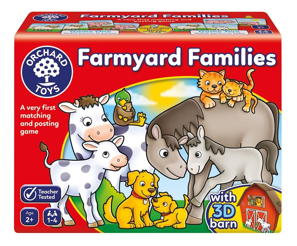 Juego Pares Animales Granja Farmyard Families Orchard Toys