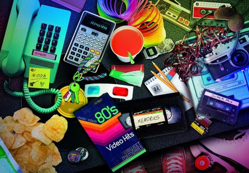 Recuerdos De Los 80's Ochentas Rompecabezas 1000p Clementoni