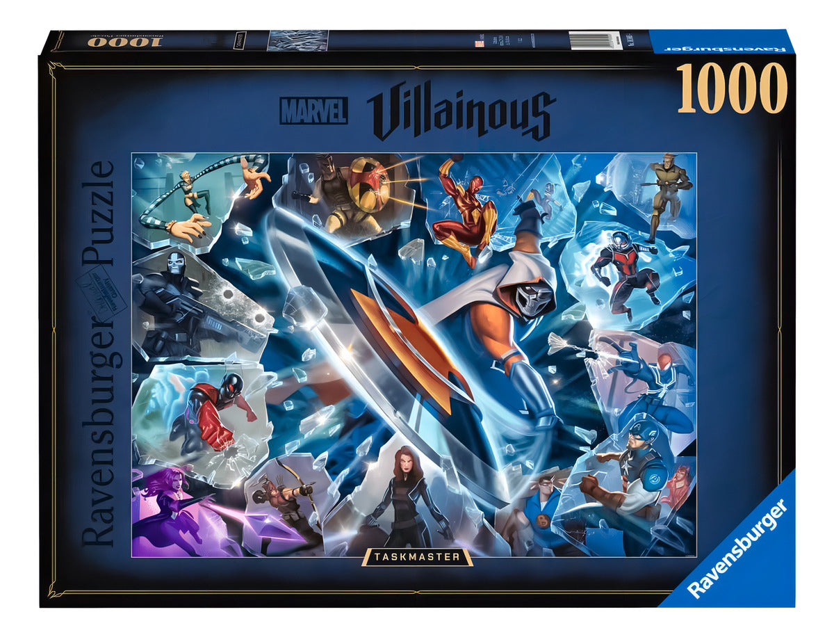 Rompecabezas Ravensburger Marvel Villainous Taskmaster 1000 Piezas 14+