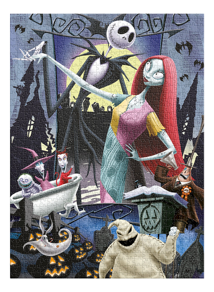 Rompecabezas The Nightmare Before Christmas Coleccionable Novelty 1000pz