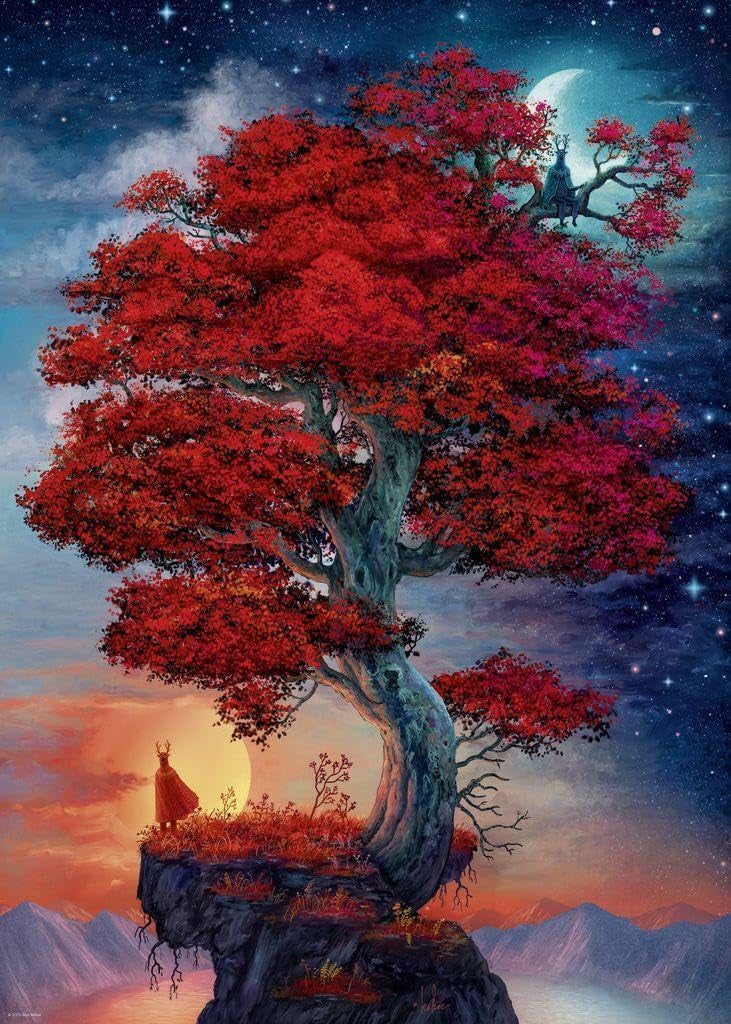 Inner Mystic: Claro Y Oscuro Rompecabezas 1000 Piezas Heye