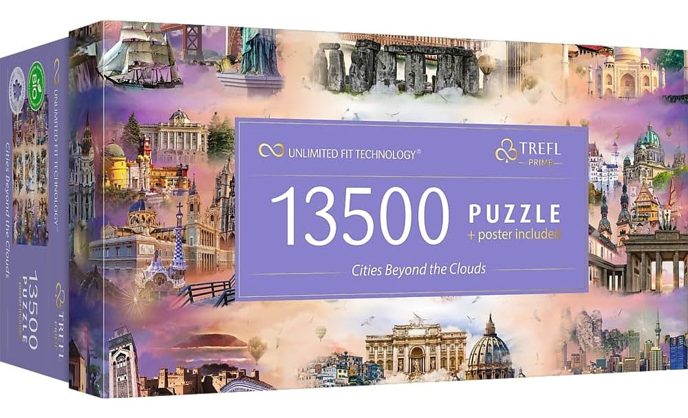 El Mundo Collage Rompecabezas Unlimited Fit 13500 Pzs Trefl