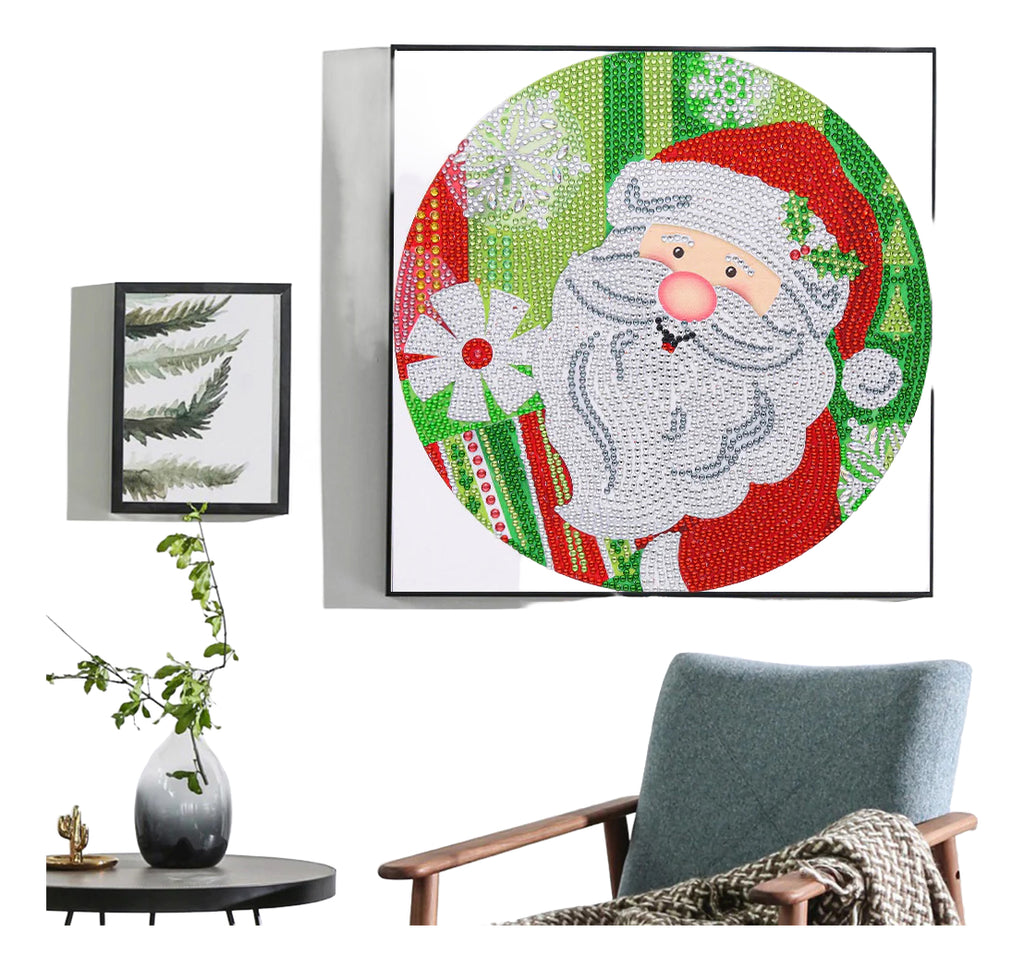 Kit Pintura Arte Diamantes Santa Claus Navidad Dm-55educar