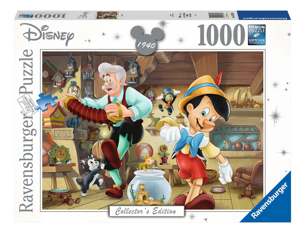 Rompecabezas Ravensburger Pinocho 1000 Piezas 14+