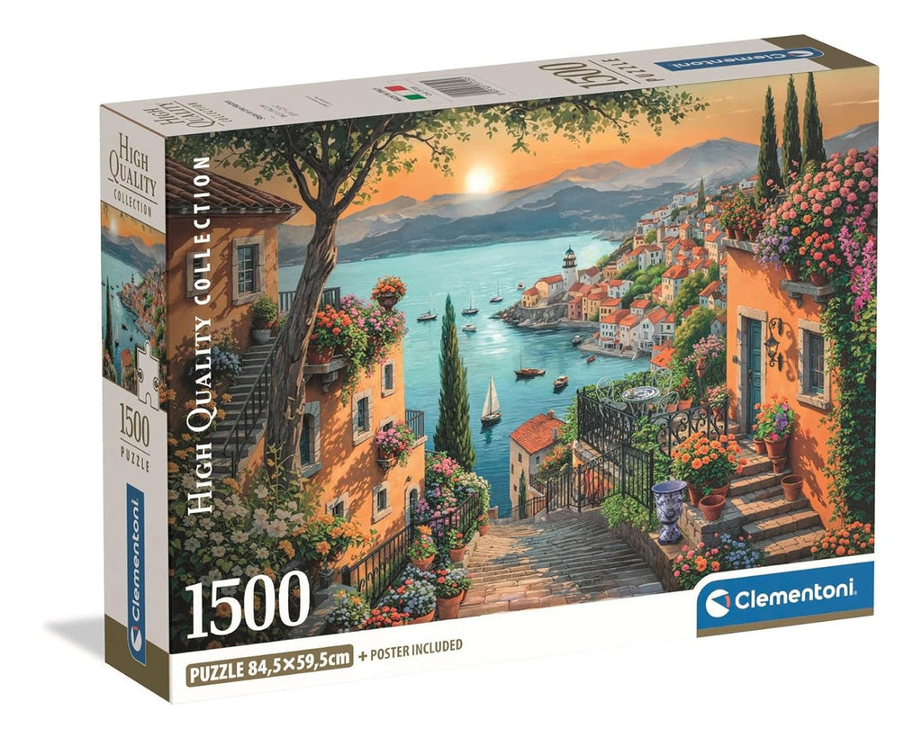 Puzzle Clementoni Escaleras Hasta El Puerto De 1500 Piezas