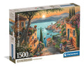 Puzzle Clementoni Escaleras Hasta El Puerto De 1500 Piezas