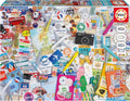 Rompecabezas Educa 1000 Piezas Collage Viajes Y Souvenirs