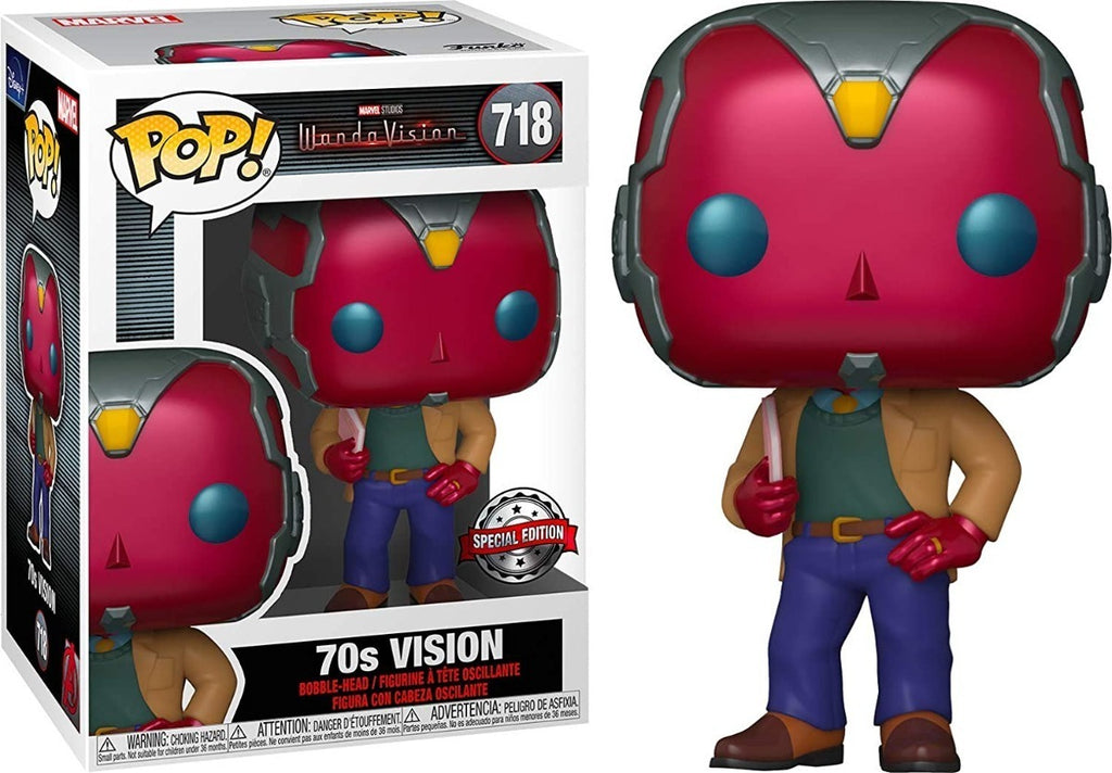 Vision 70s Funko Pop Wandavision Special Edition Disney+