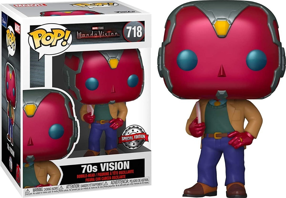 Vision 70s Funko Pop Wandavision Special Edition Disney+