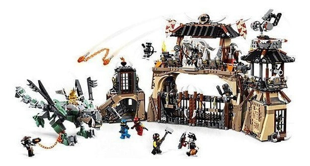 Lego Ninjago 70655 Pozo Del Dragon Masters Of Spinjitzu