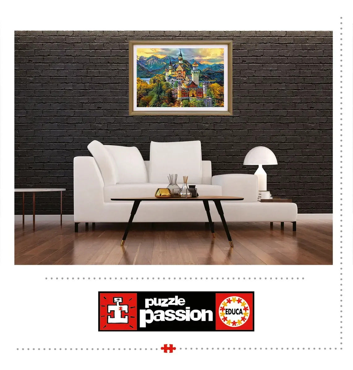 Puzzle Rompecabezas Educa X 1000 Piezas Neuschwanstein Tts