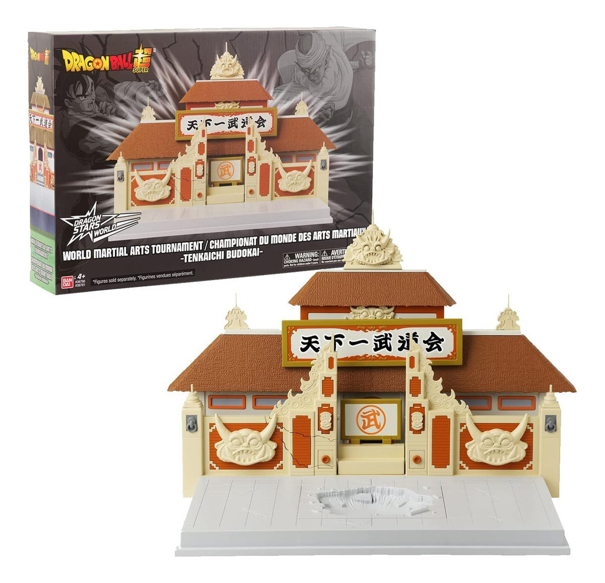 Figura De Acción Bandai Dragon Ball Z Estadio De Bandai