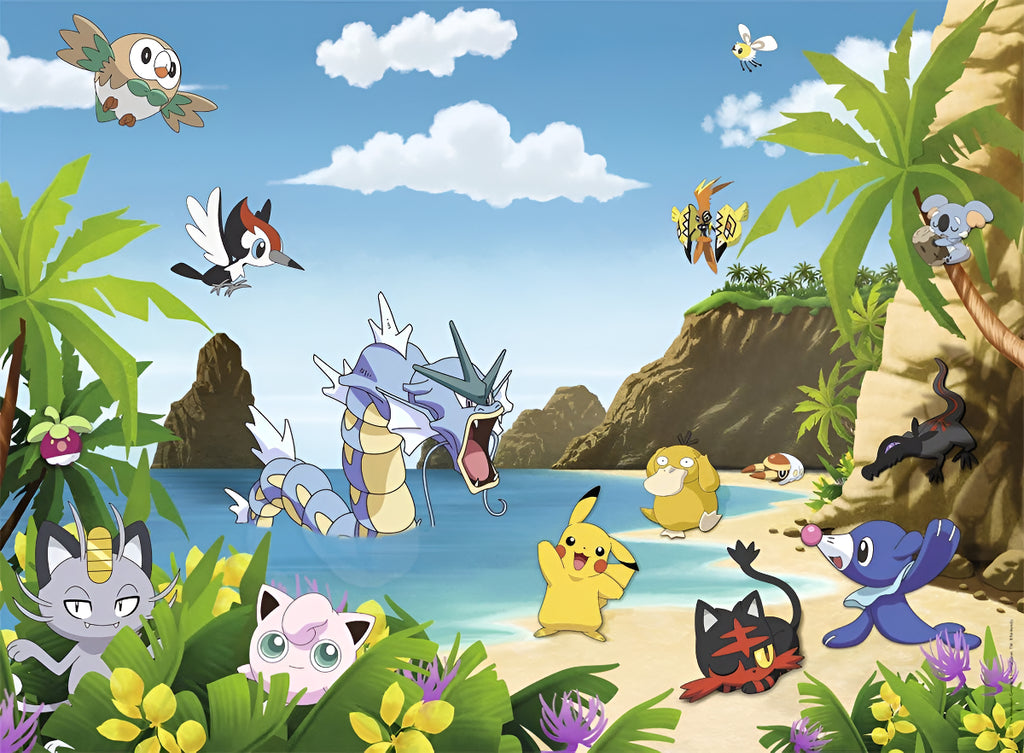 Rompecabezas Ravensburger Pokémon 200 Piezas Xxl