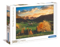 Atardecer Alpes Francia Rompecabezas 3000 Pz Clementoni