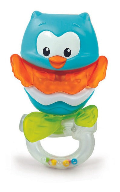 Baby Clementoni Traqueteo Del Buho Multicolor