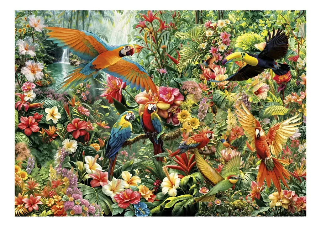 Rompecabezas Puzzle Aves Del Amazonas 2000 Pcs Educa