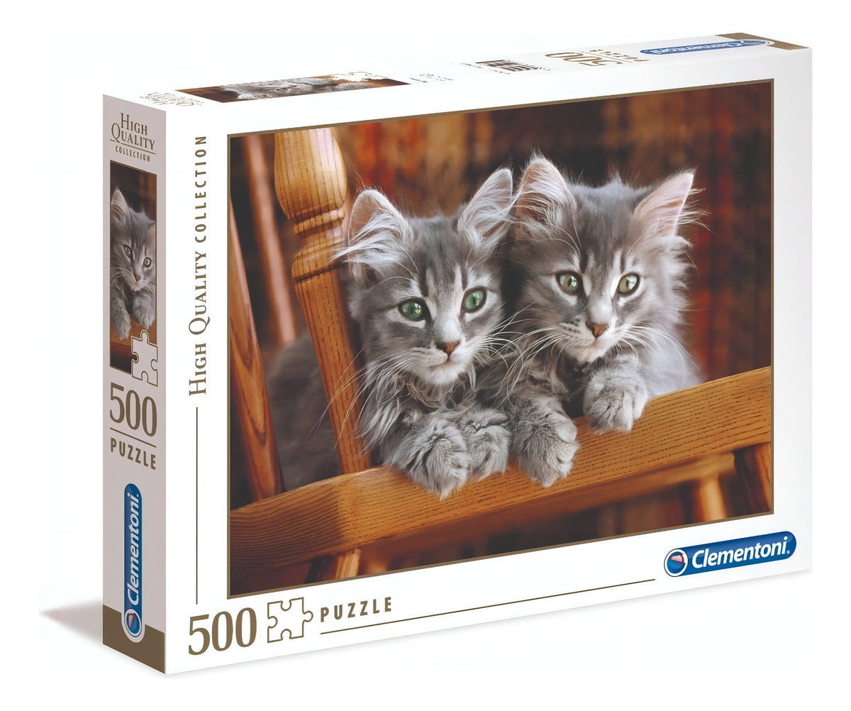 Gatitos Gatos Rompecabezas 500 Pz Clementoni